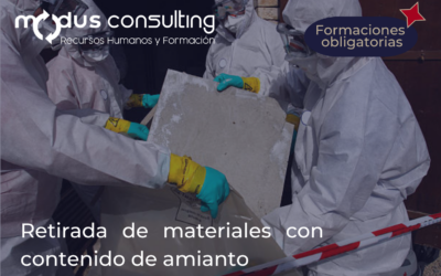 Formación Obligatoria: Retirada de materiales con contenido de amianto